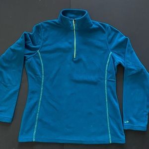 Champion Midweight Base Layer Half-Zip Warm Pullover Top Women's, size S